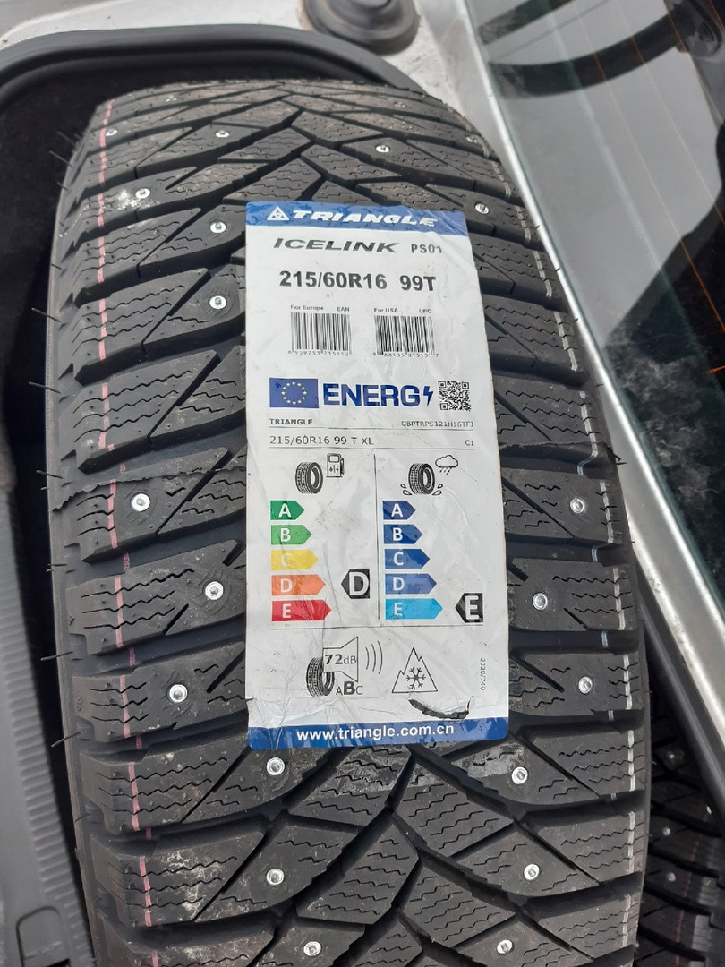 Шины Triangle IceLink PS01 — Volkswagen Passat B6, 1,8 л, 2008 года ...
