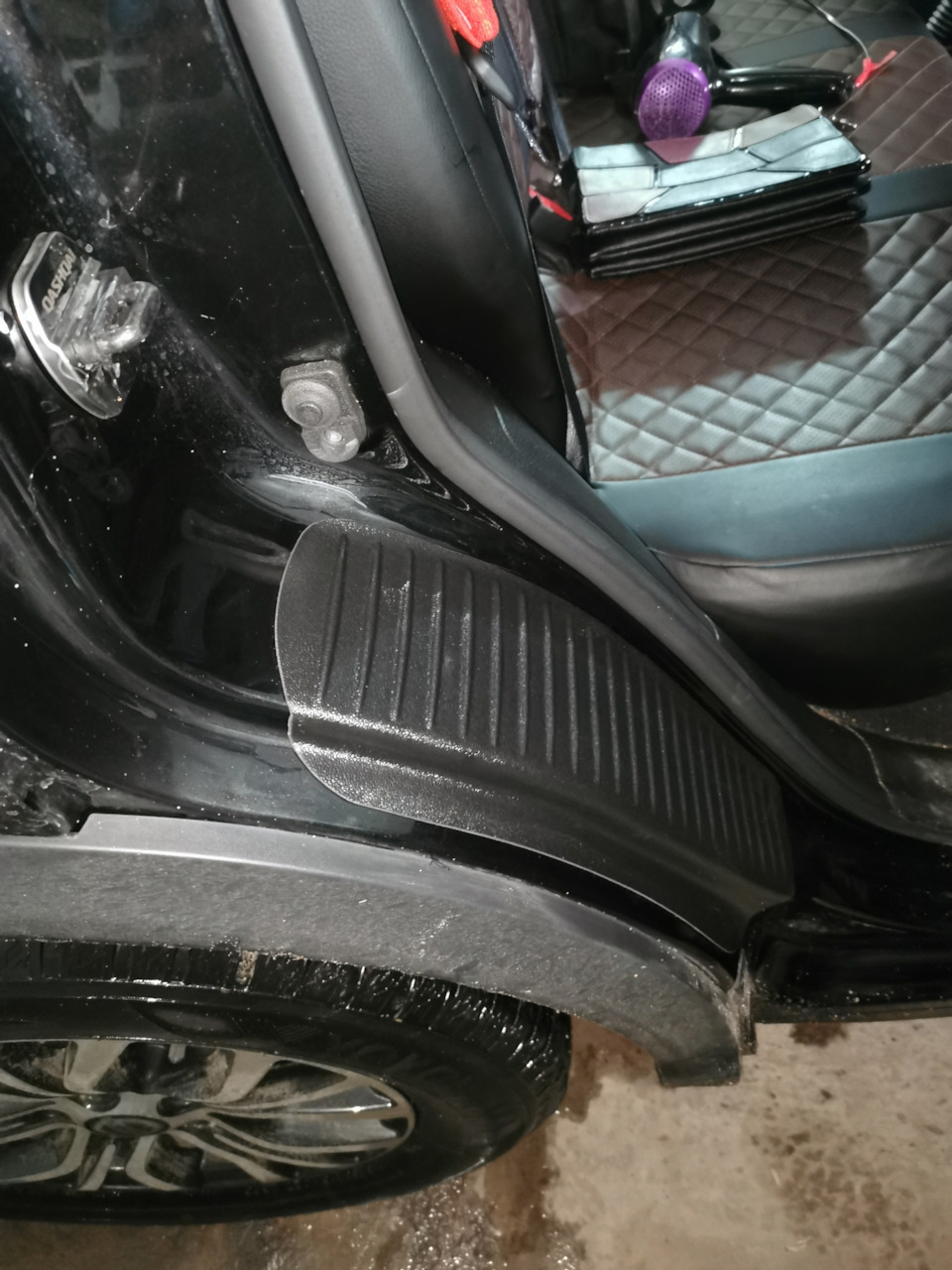 Накладки на внутренние части задних арок от Русской Артели — Nissan ...