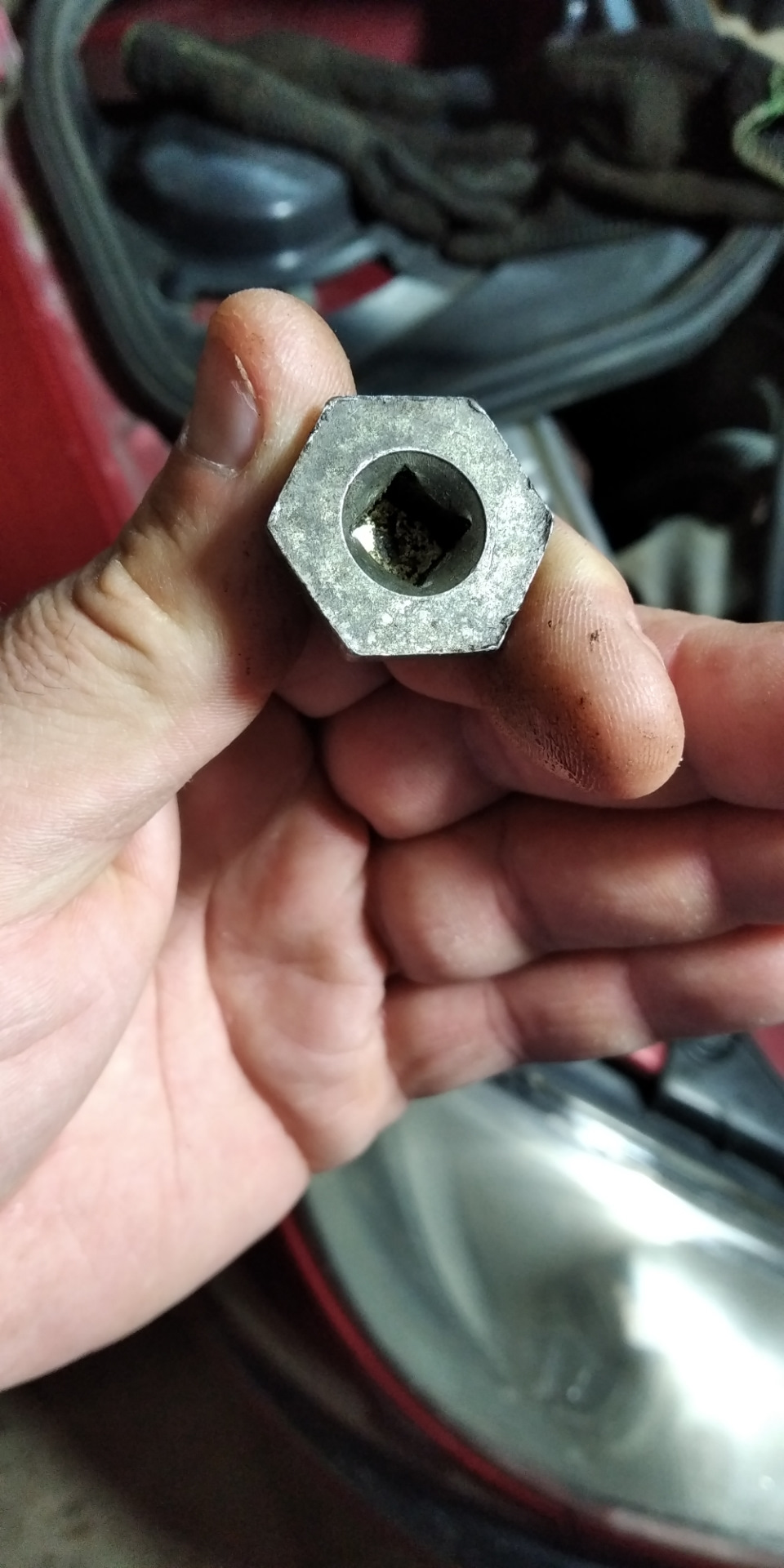 Пробка поддона с 307-го Пыжа. — Peugeot 206