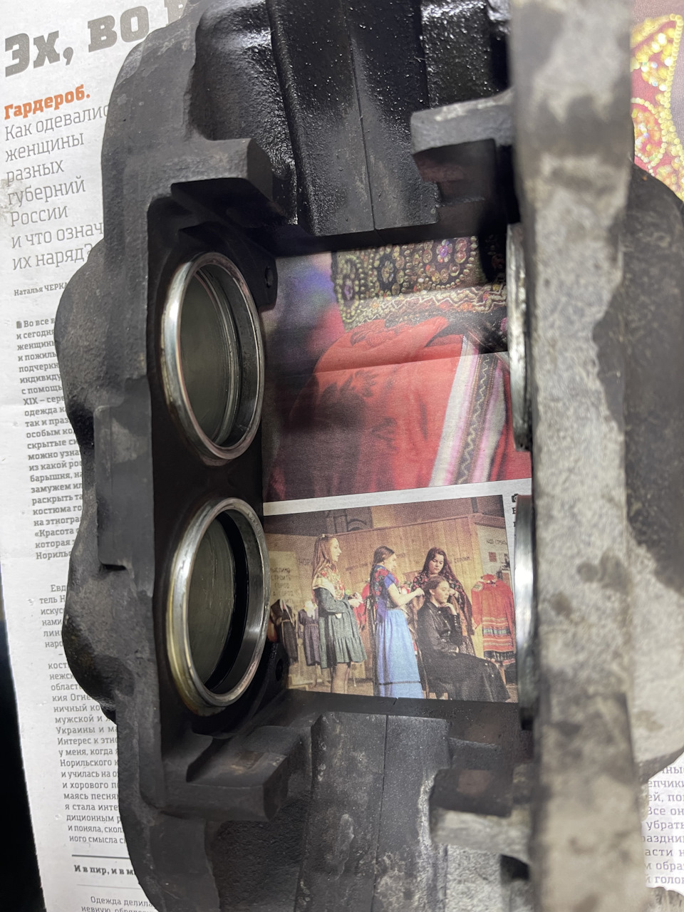 Тормозные диски TAYGA и переборка суппортов — Toyota Land Cruiser Prado ...