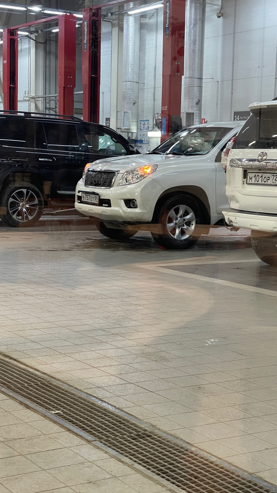 Занесло меня в Тюмень :) на диагностику подвески :( — Toyota Land Cruiser  Prado 150-series, 3 л, 2012 года | визит на сервис | DRIVE2