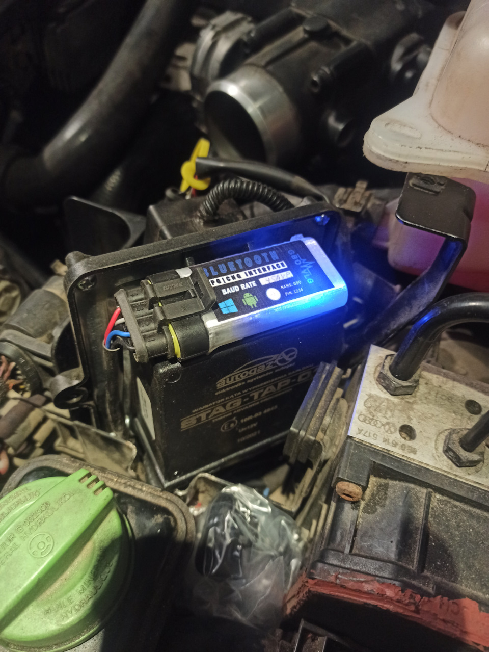 Установка вариатора уоз Stag TAP-01 + финал настройки гбо — Audi A4 (B6 ...