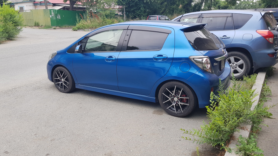 Повело Резину Китай. — Toyota Vitz (130), 1,5 л, 2016 года | шины | DRIVE2