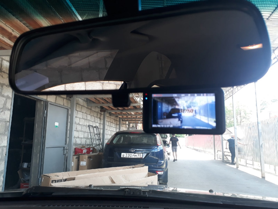 Установка регистратора — Nissan Almera Classic (B10), 1,6 л, 2009 года ...