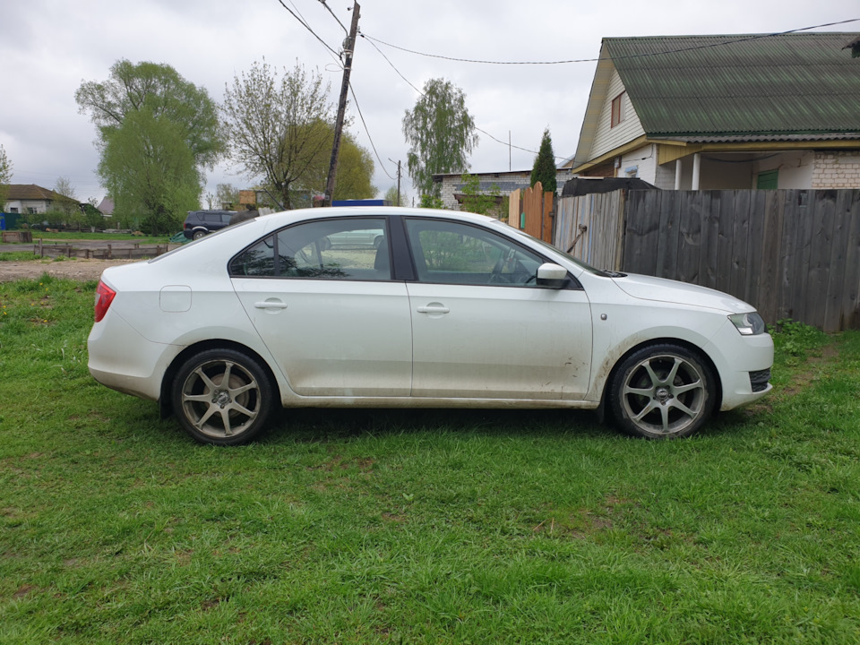 Skoda rapid занижение 70