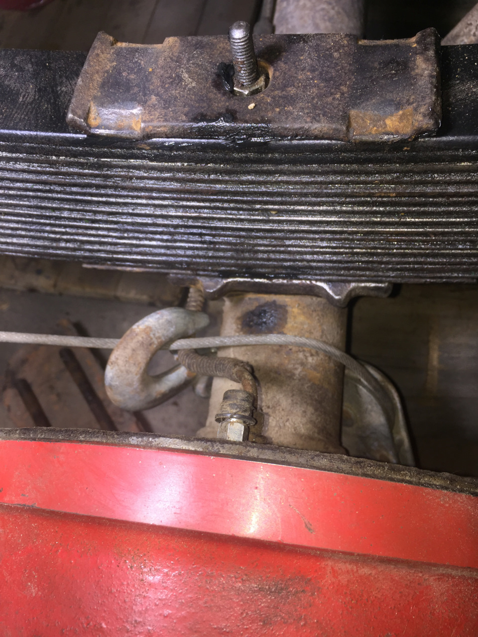 Ремонт задних рессор ч.5 — УАЗ 3909, 2,5 л, 2001 года | кузовной ремонт ...