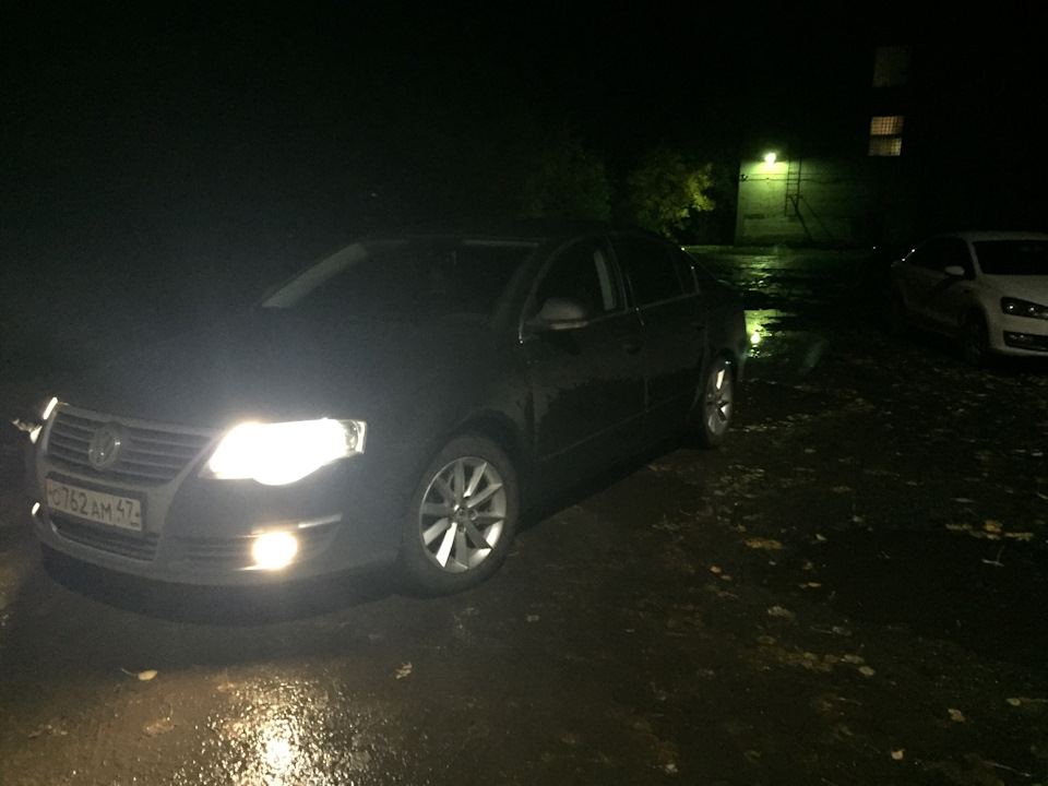 Колесапост или снова суперб спасает пассат)) — Volkswagen Passat B6, 1 ...