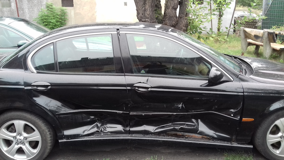 Говорят не повезёт — Jaguar X-Type, 2,1 л, 2003 года | кузовной ремонт ...