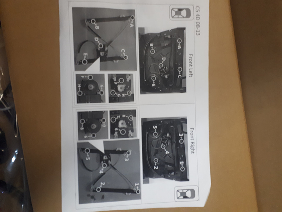 Замена стеклоподъемника и подсветка кнопок памяти сиденья. — Citroen C5 ...