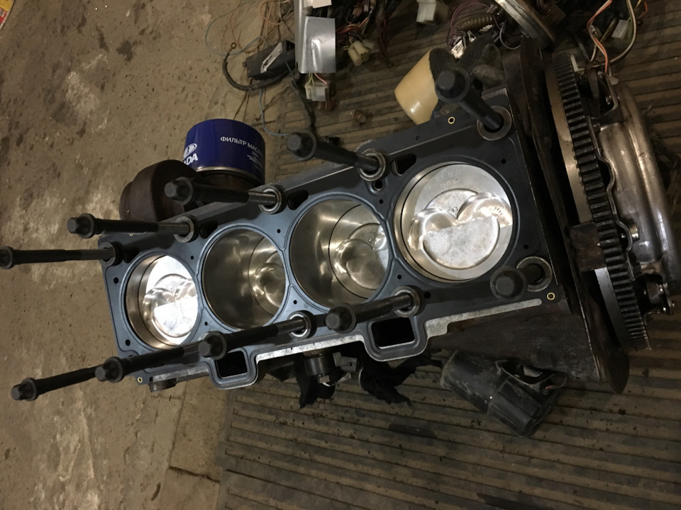 Сборка гранты мотора — Lada 21093i, 1,6 л, 2002 года | визит на сервис ...