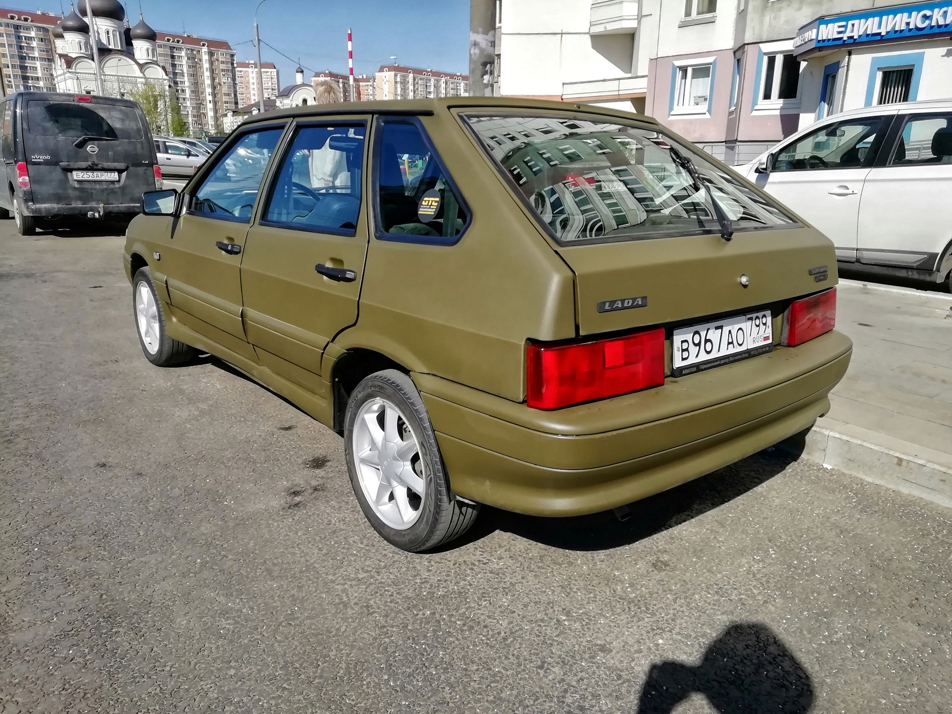 Для тех, кто спрашивал как выглядит на солнце — Lada 2114, 1,5 л, 2006 года  | наблюдение | DRIVE2