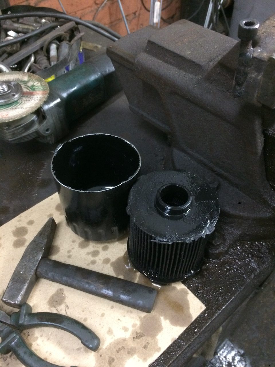 №287 Чистка заборника в баке))) — Audi A6 Avant (C6), 2 л, 2005 года ...