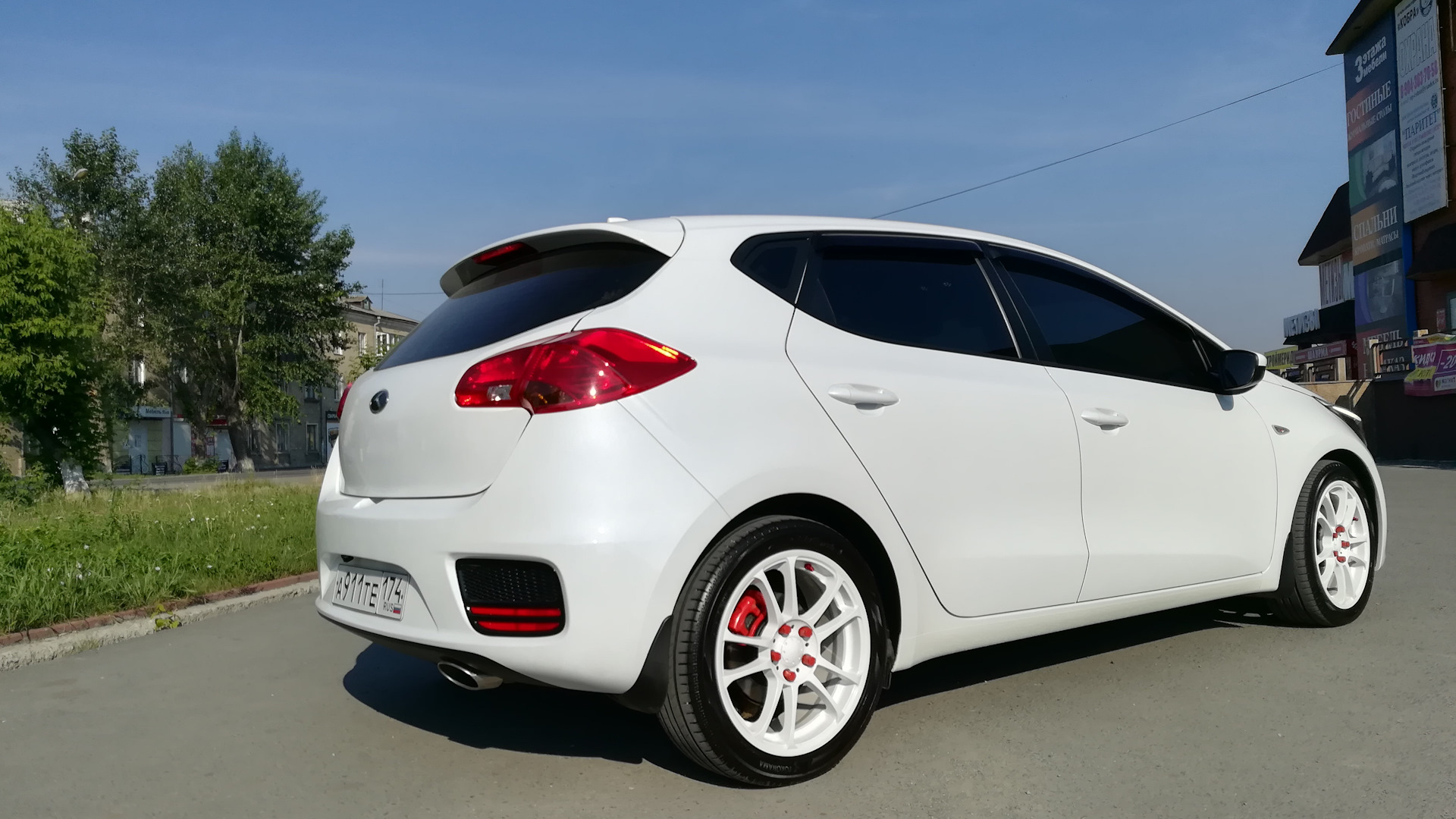 KIA Ceed (2G) 1.6 бензиновый 2015 | White Star на DRIVE2