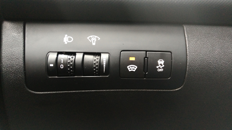 установленная кнопка — KIA Ceed (1G)