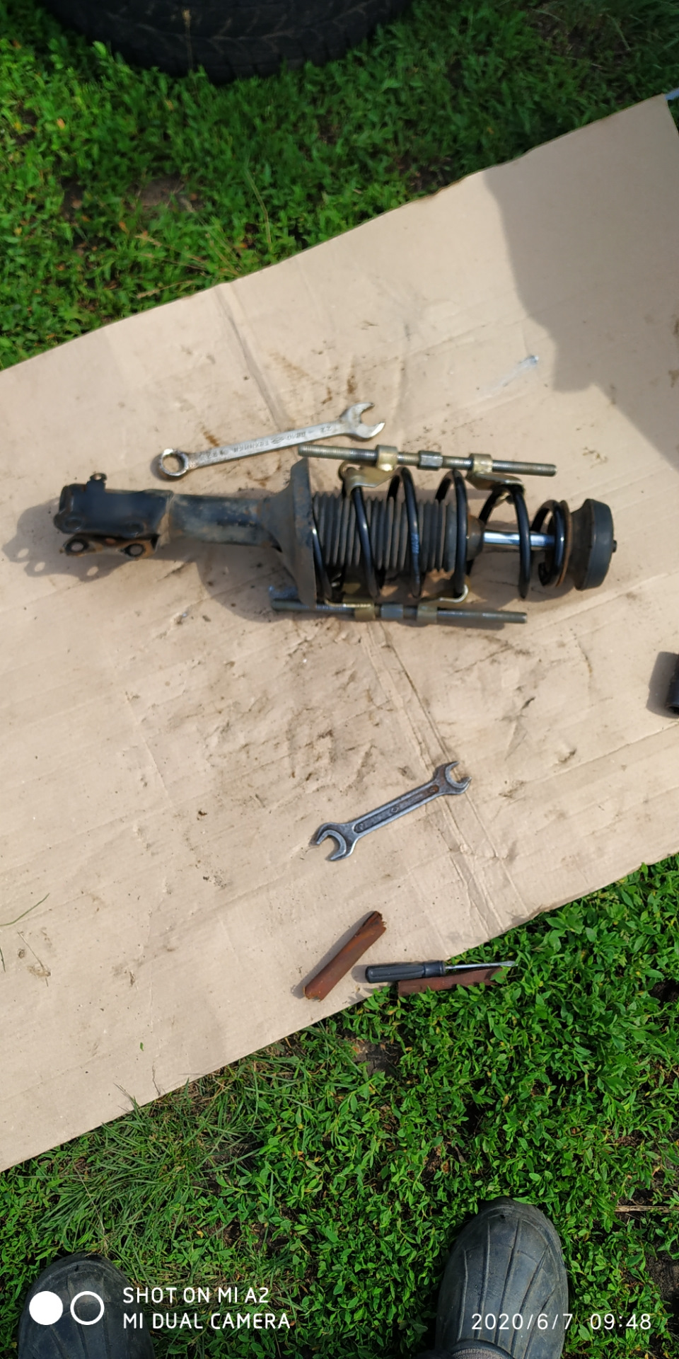 Пружины — Volkswagen Golf Mk3, 1,4 л., 1996 года своими руками DRIVE2