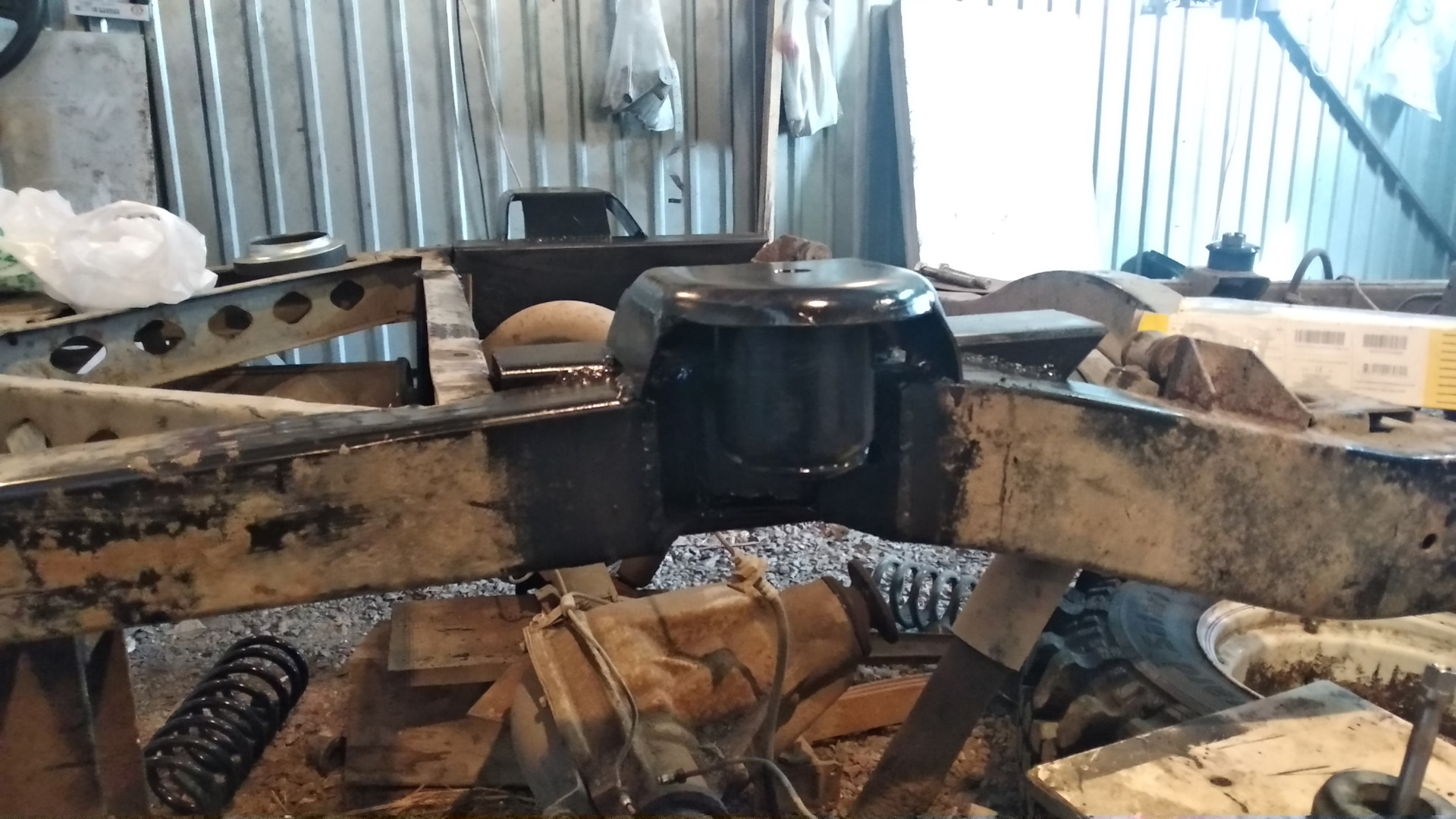 Глобальная модернизация. Часть 5. Задняя пружинная подвеска. — ГАЗ 69A ...