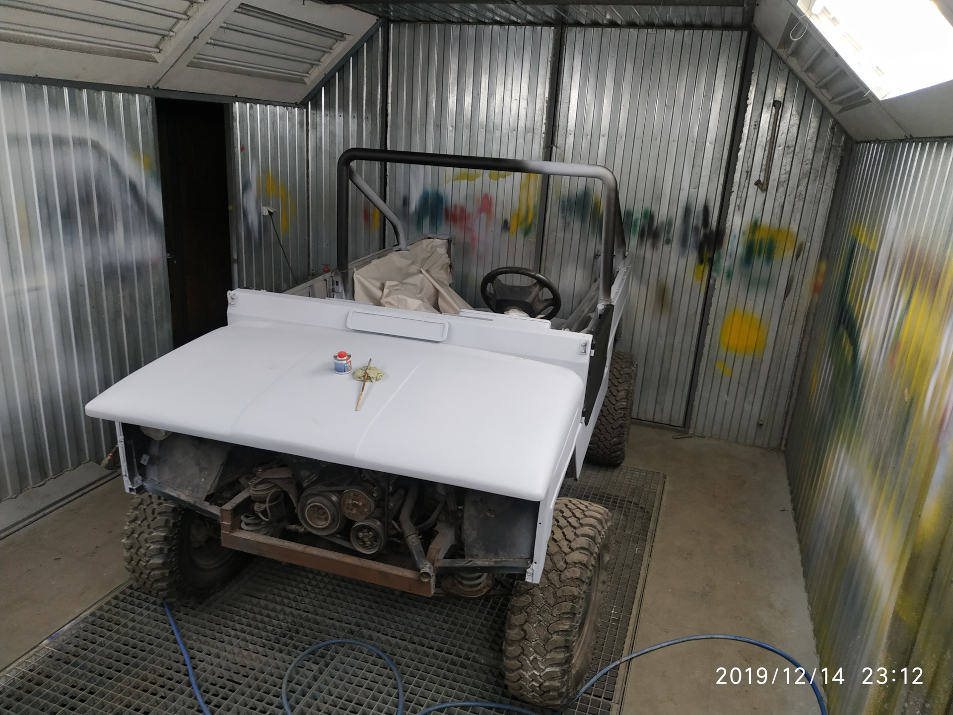 Покраска в раптор — ЛуАЗ 969, 1,9 л, 1978 года | своими руками | DRIVE2