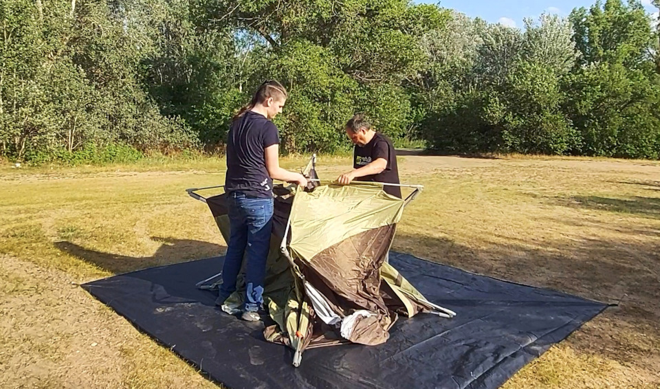 Отличный шатёр, которому не страшен ветер. — DRIVE2