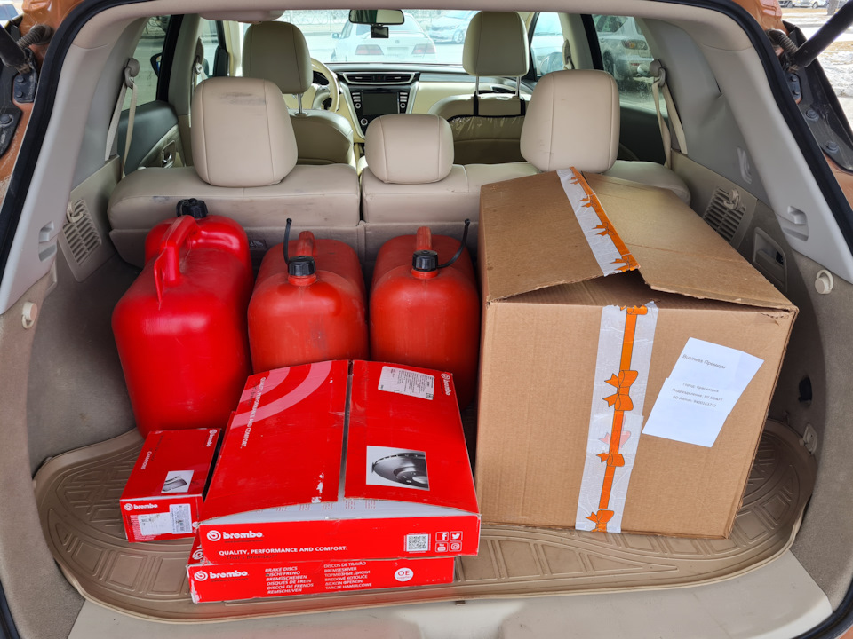 Тормозные диски и колодки Murano Z52 — а что если Brembo от Z51 ...