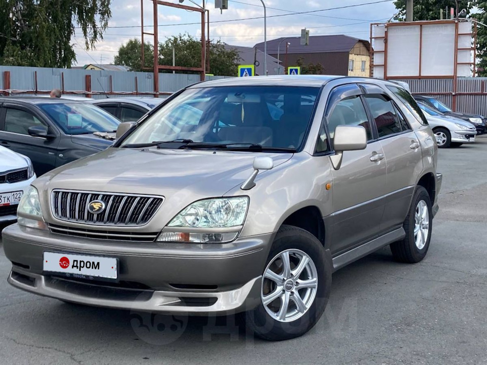 Фото в бортжурнале Toyota Harrier (1G)