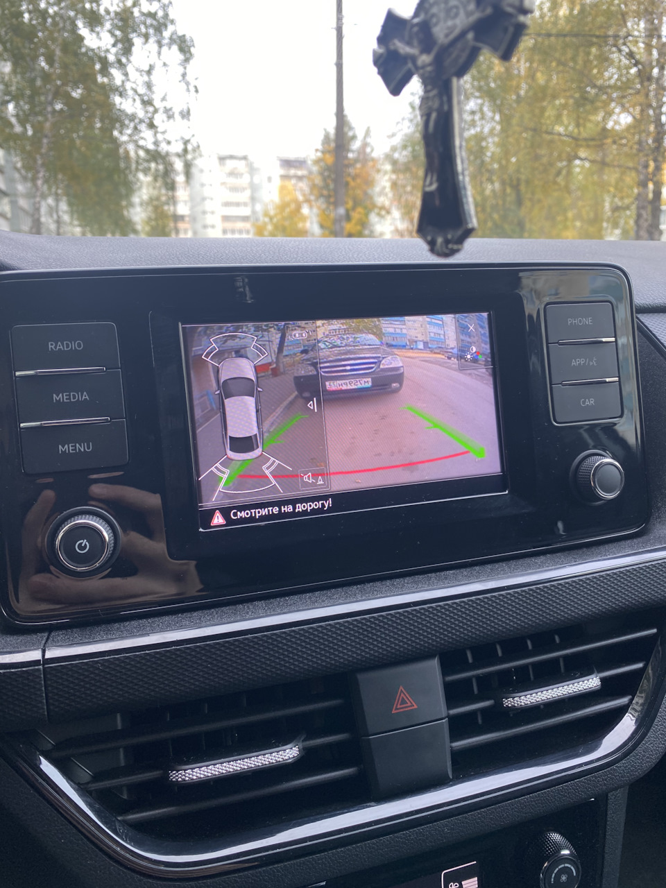 Камера заднего вида📸 — Volkswagen Polo liftback, 1,6 л, 2022 года ...
