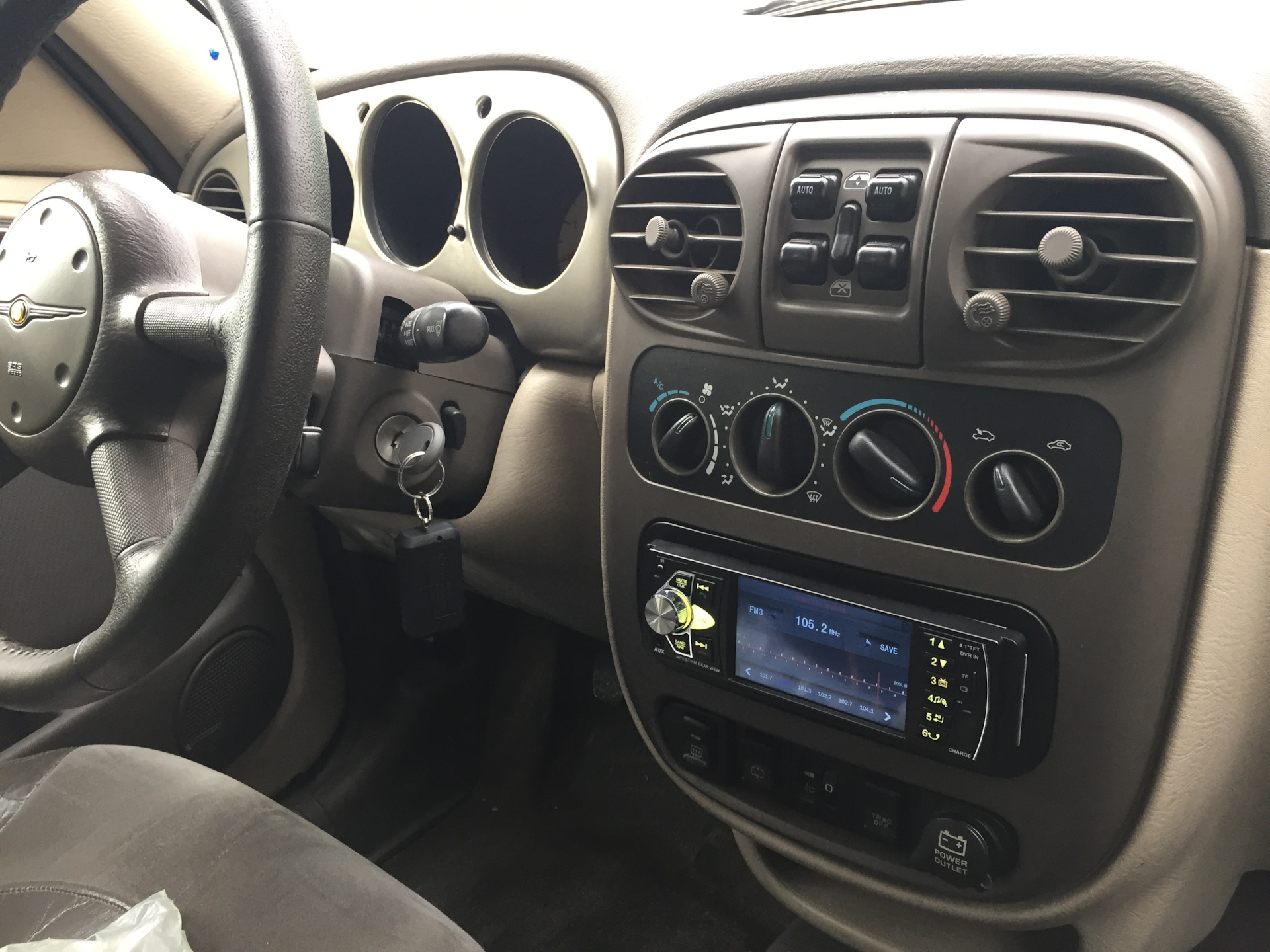 Chrysler pt cruiser 2.4 как снять магнитолу Замена магнитолы - Chrysler PT Cruiser, 2,2 л, 2002 года автозвук DRIVE2