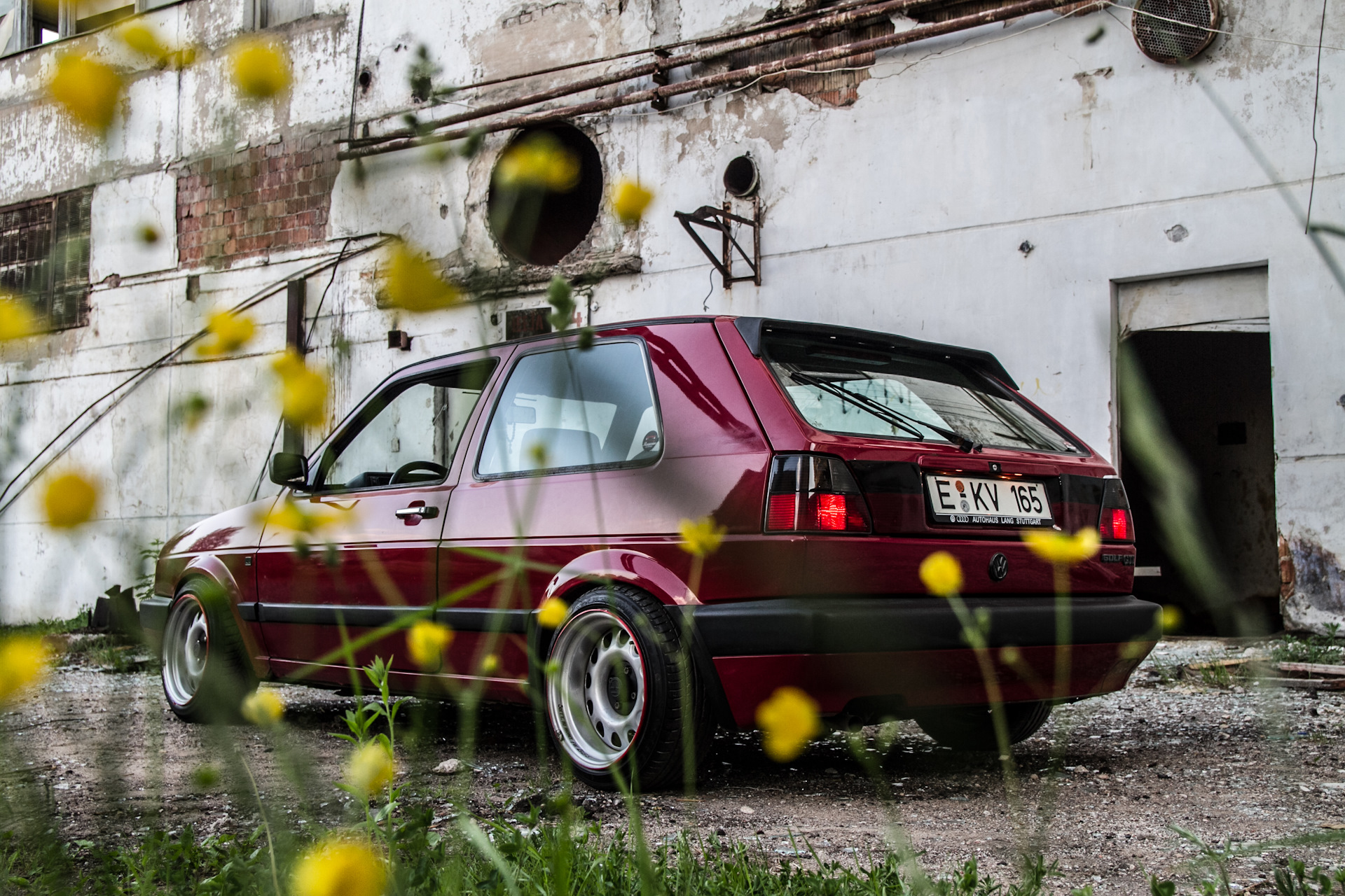 VW Golf MK 2 корч