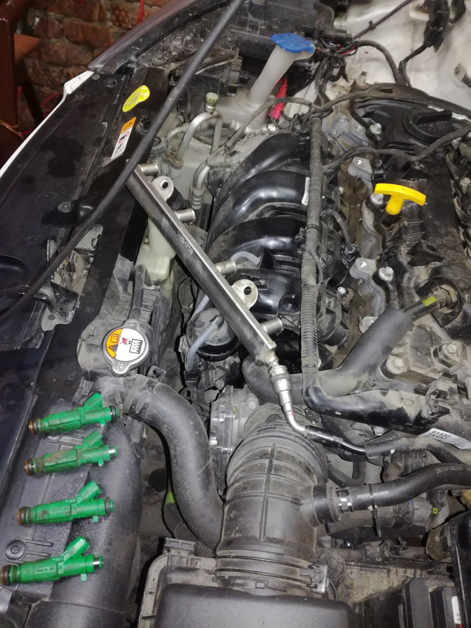 Чистка форсунок на Хендай Элантра МД 1.8 — Hyundai Elantra (5G), 1,8 л ...