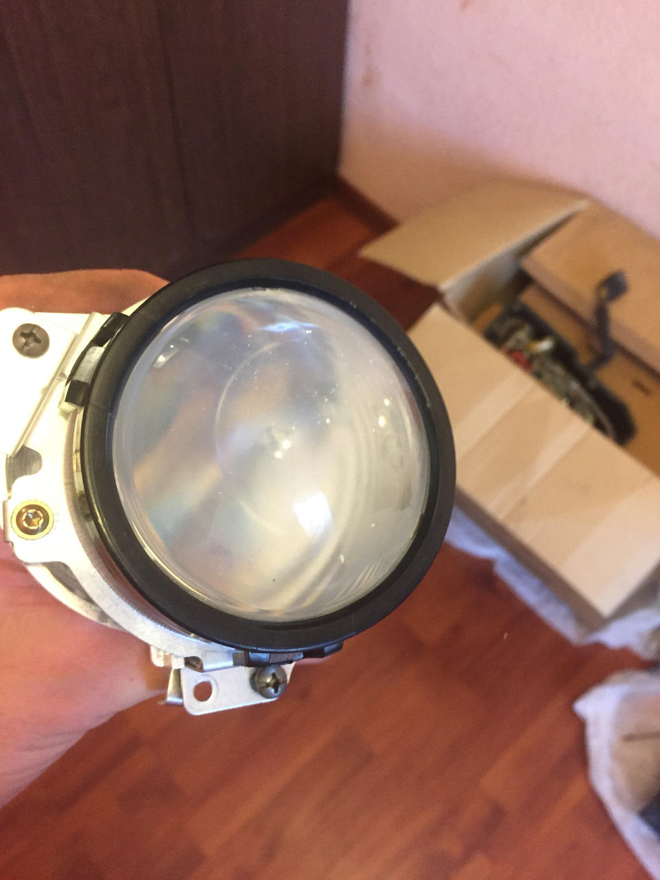 Налёт на линзе — Skoda Octavia A4 Mk1