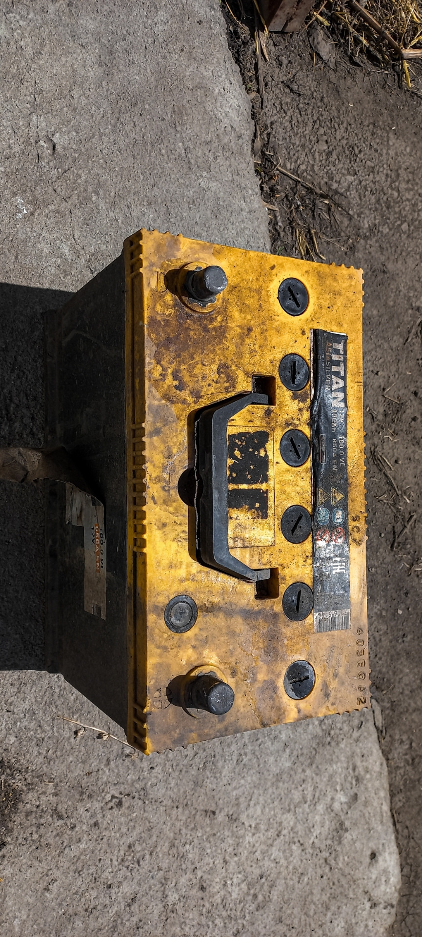 Профилактика аккумулятора — Mitsubishi Pajero (1G), 2,8 л, 1987 года ...