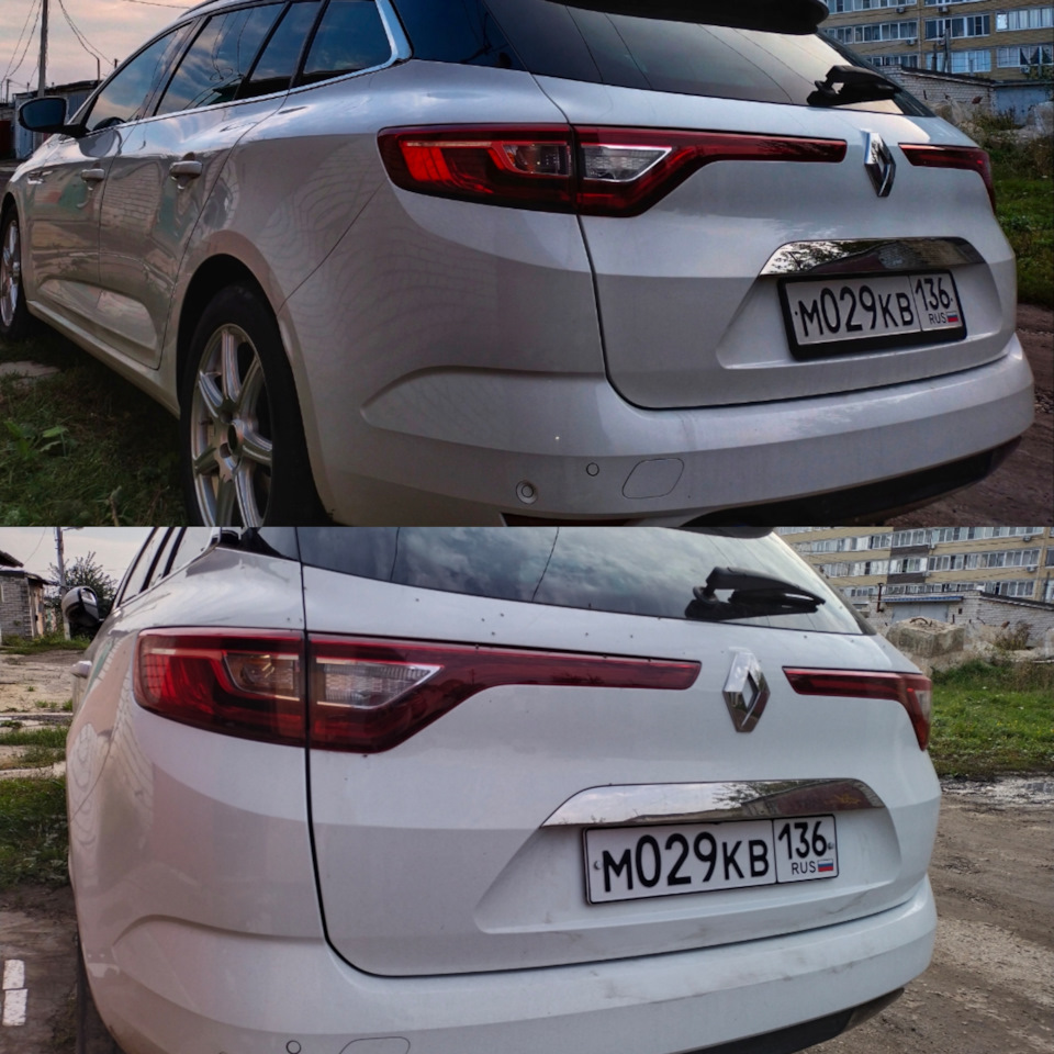 Невидимая рамка гос номера.] — Renault Megane IV, 1,5 л, 2018 года |  стайлинг | DRIVE2