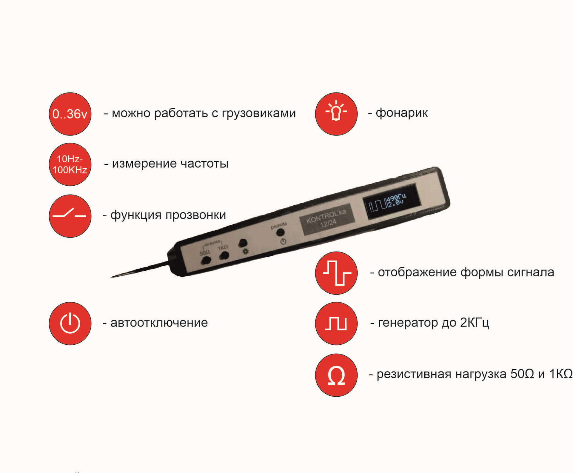 Как работает контролька. Умная контролька автоэлектрика. контролька автоэлектрика с осциллографом. умная контролька с осциллографом. контролька для автоэлектриков с осциллографом.