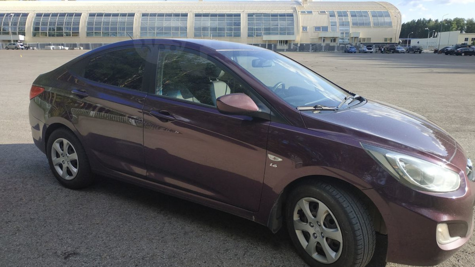 Замена жидкостей — Hyundai Solaris (1G), 1,4 л, 2011 года | плановое ТО ...