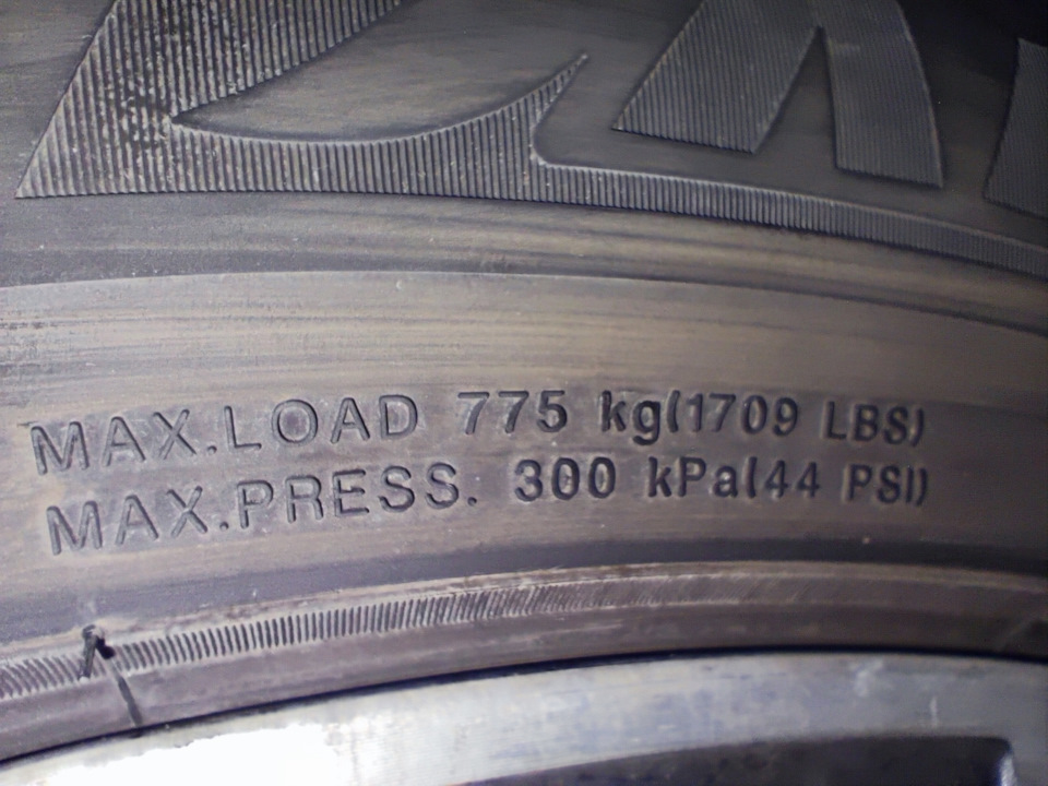 Индекс нагрузки на одно колесо 775 килограмм. — Skoda Kodiaq (1G)