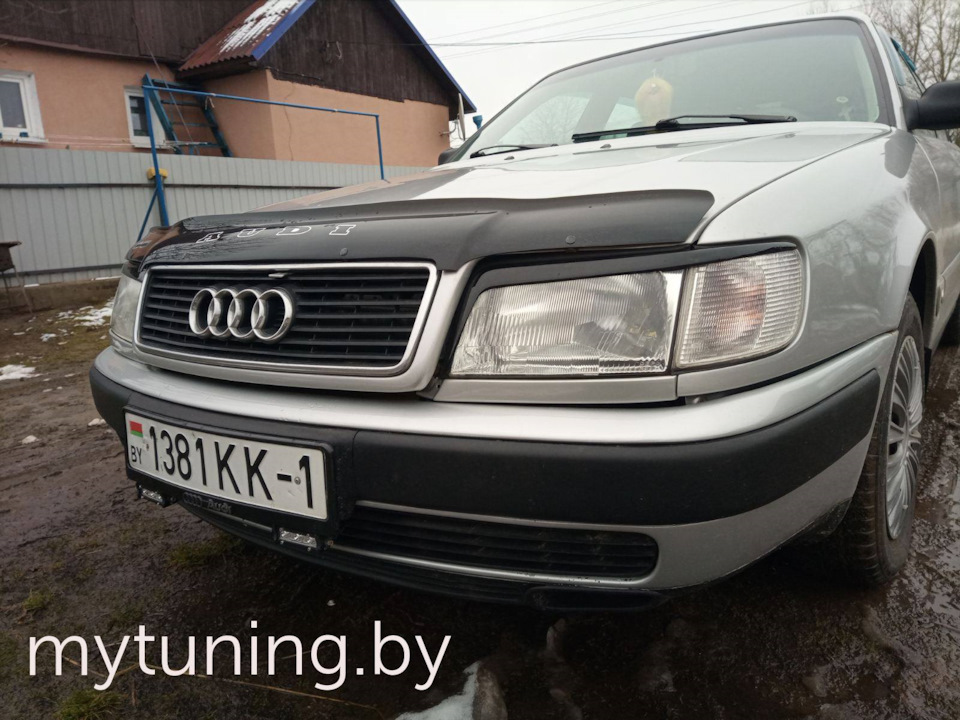 Козырек на заднее стекло и реснички на фары для Audi 100C4 и А6С4 ...