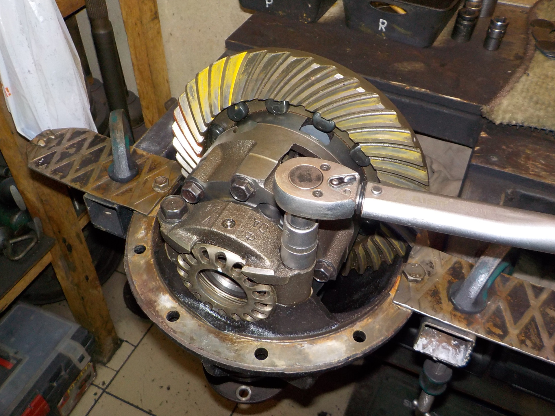 LSD дифференциал редуктора 9,5" TLC80: замена фрикционов — DRIVE2