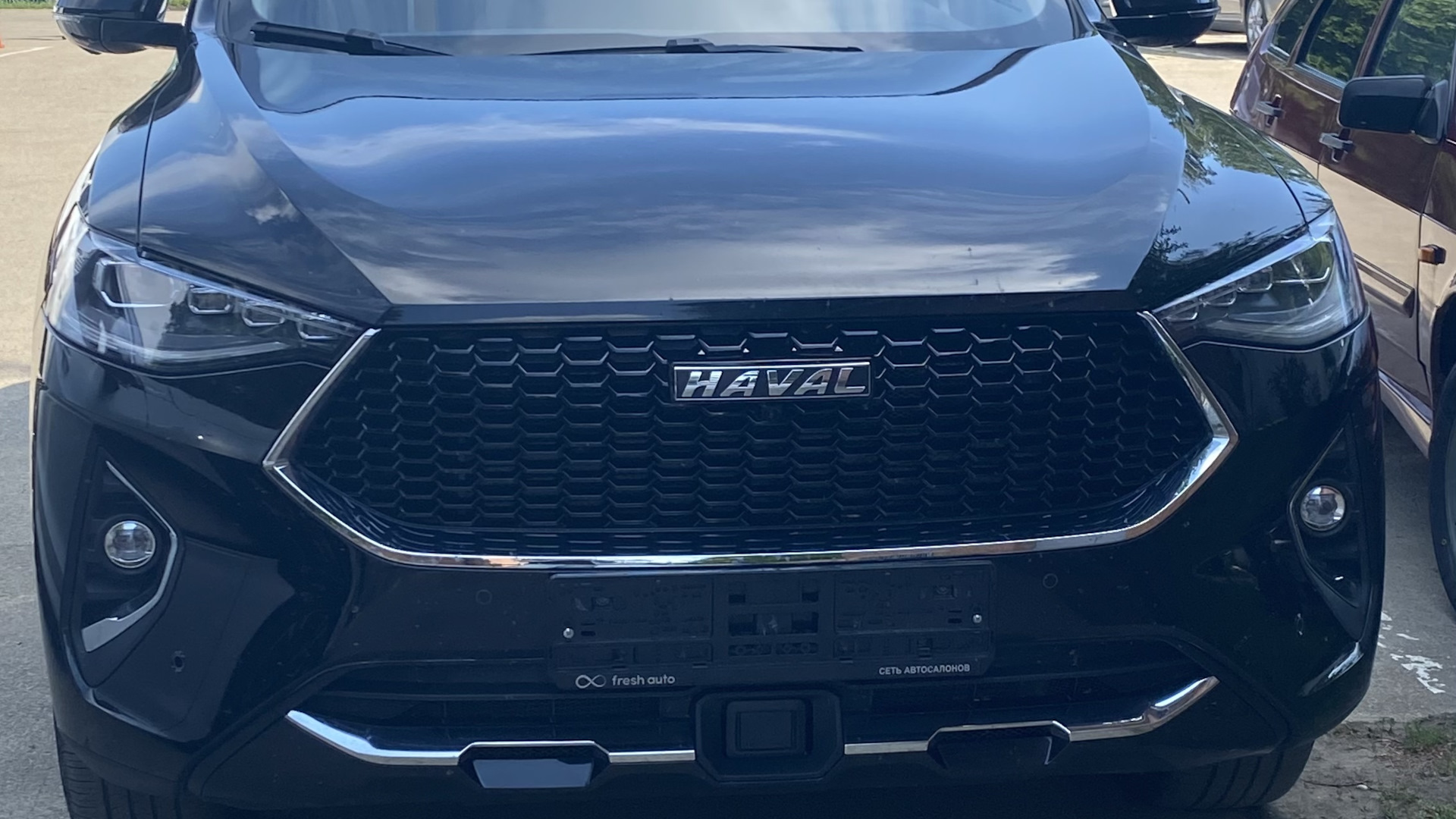 Haval F7x 2.0 бензиновый 2020 | Чёрный Нахал на DRIVE2