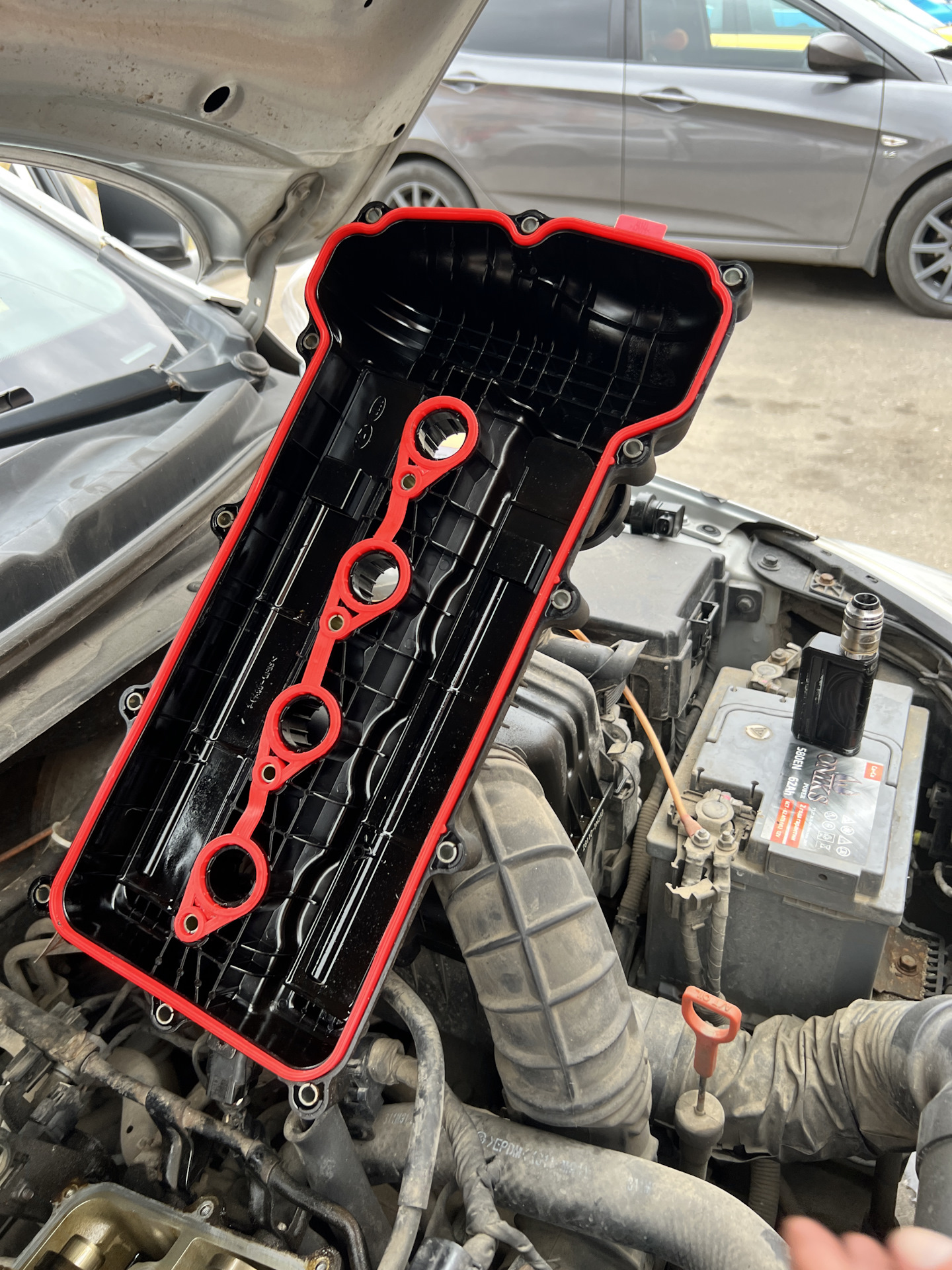 Замена прокладки кк и катушки — KIA Ceed (1G), 1,6 л, 2010 года ...