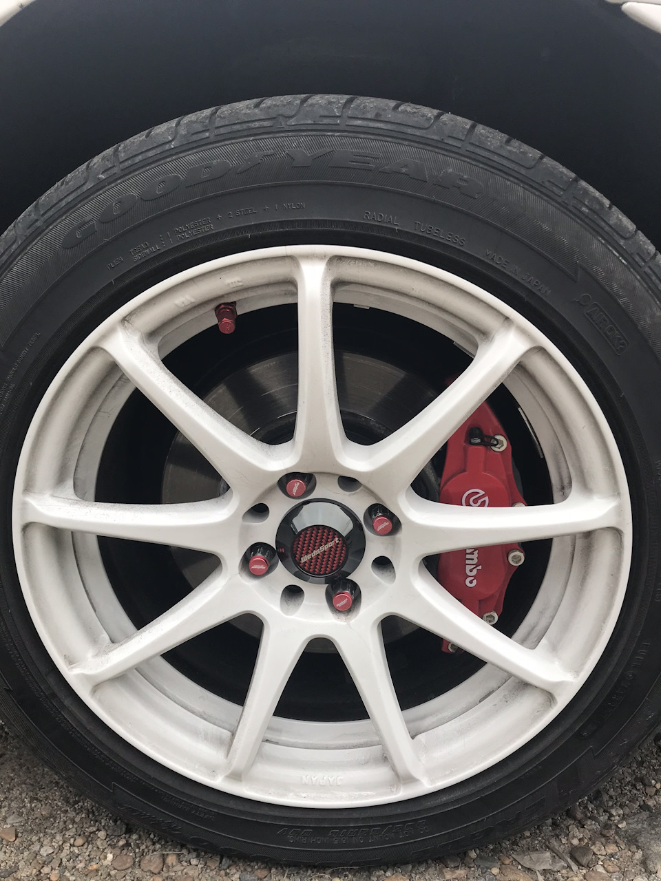 Колпачки weds sport — Toyota Corolla Fielder (E140), 1,5 л, 2008 года ...