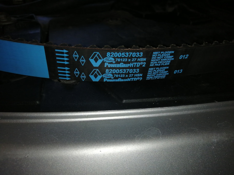 Замена ГРМ и топливного фильтра — Renault Megane III, 1,5 л, 2010 года ...