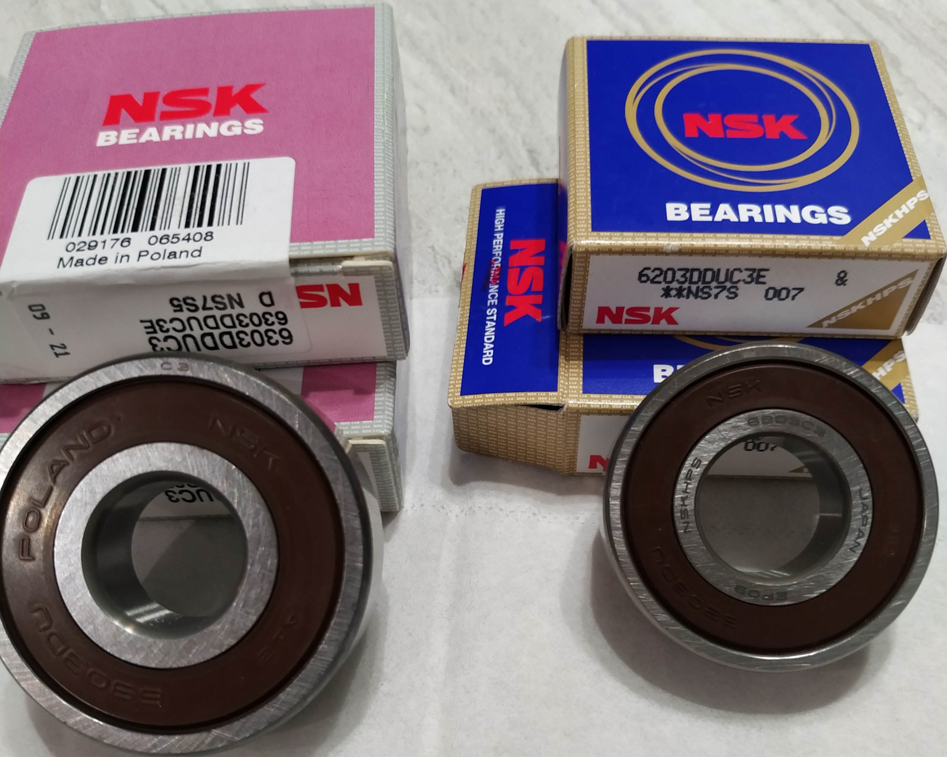 Подшипники натяжного ролика NSK Made in Poland стоит ли ставить ...