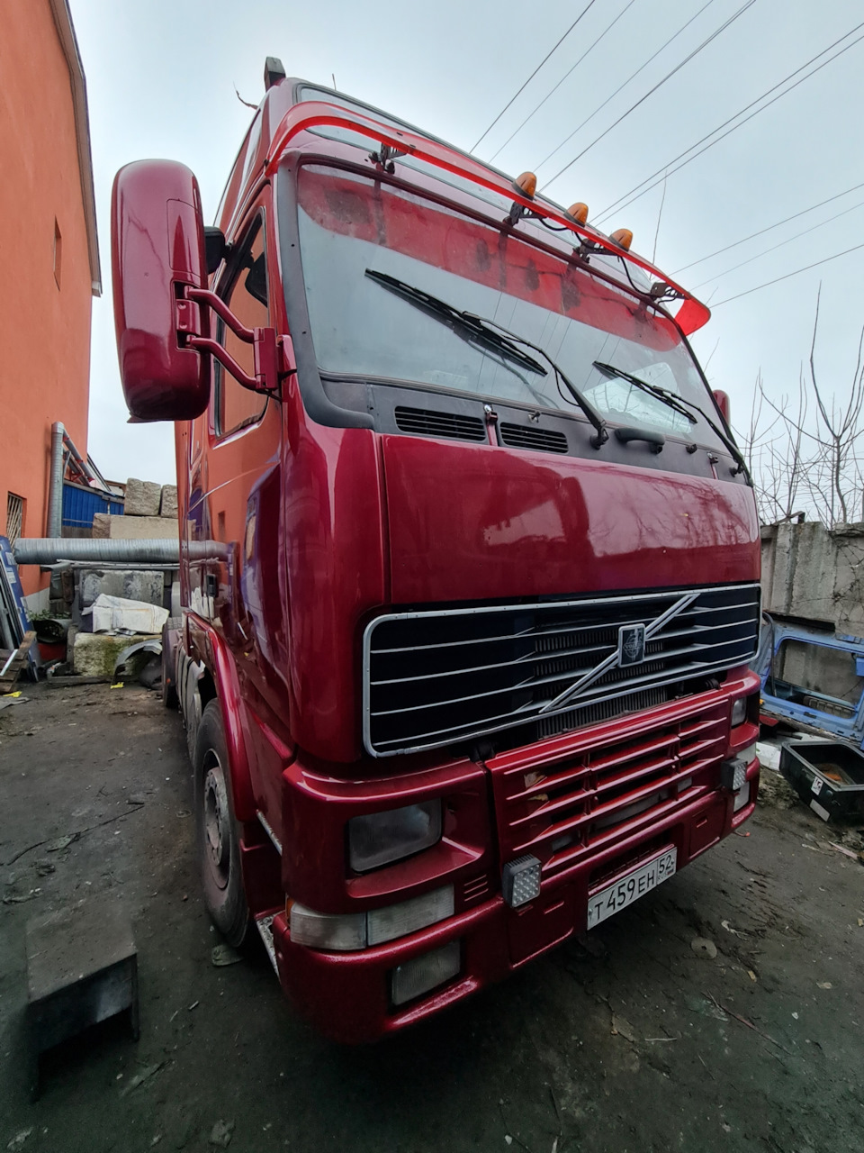 Покраска — Volvo FH 12, 9,9 л, 1999 года | кузовной ремонт | DRIVE2