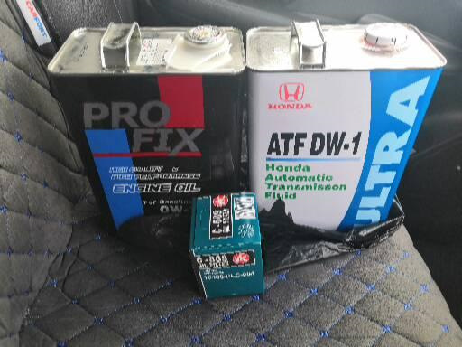 Замена масла в двигателе и роботе — Honda Shuttle (2G), 1,5 л, 2016 ...