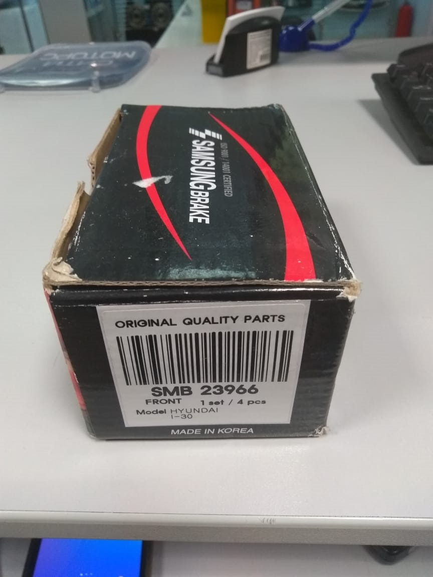 SMB23966 (Корея) Колодки тормозные SAMSUNG | Запчасти на DRIVE2