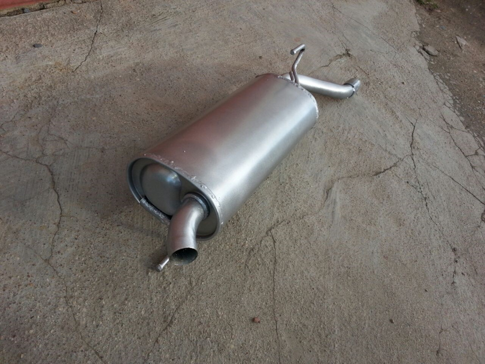 Глушитель своими руками — Opel Corsa D, 1,3 л, 2009 года | своими ...