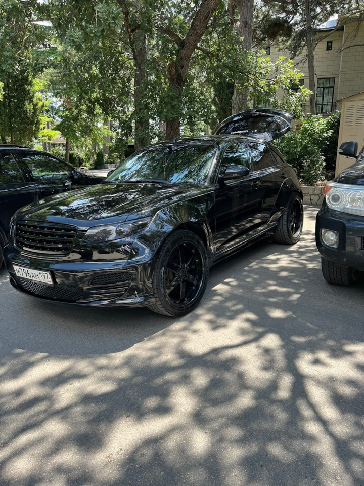 Тюнинг бампер Infiniti FX35 FX45 S50 на Infiniti FX (1G). | 29 000 ₽ в  городе Москва | DRIVE2