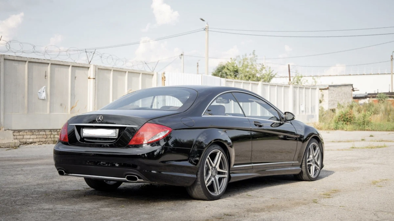 Mercedes cl500 Black Matte