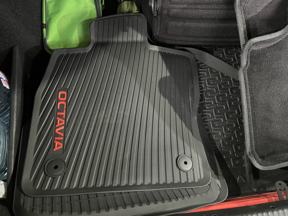 Новые ковры — Skoda Octavia A7 Mk3, 1,8 л, 2019 года | стайлинг | DRIVE2