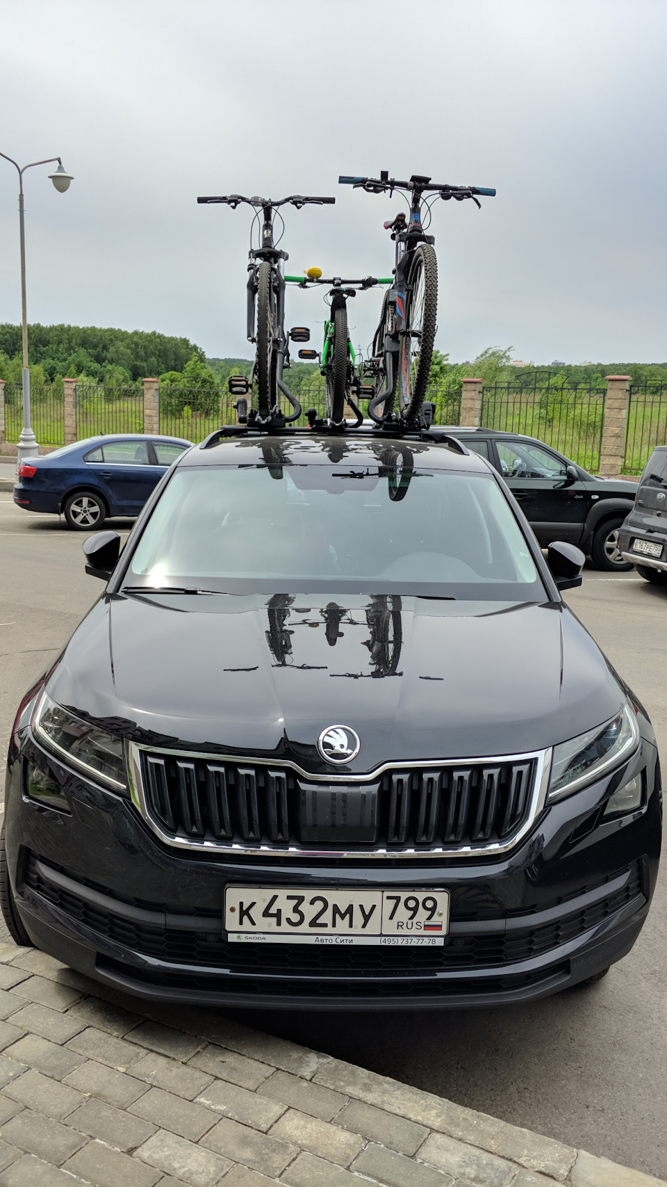 Велики на крышу Thule аксессуары — Skoda Kodiaq, 1,4 л, 2018 года |  аксессуары | DRIVE2