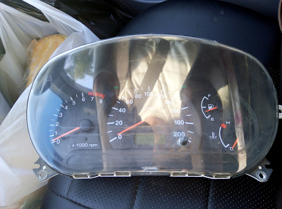 Регулировка подсветки приборной панели акцент